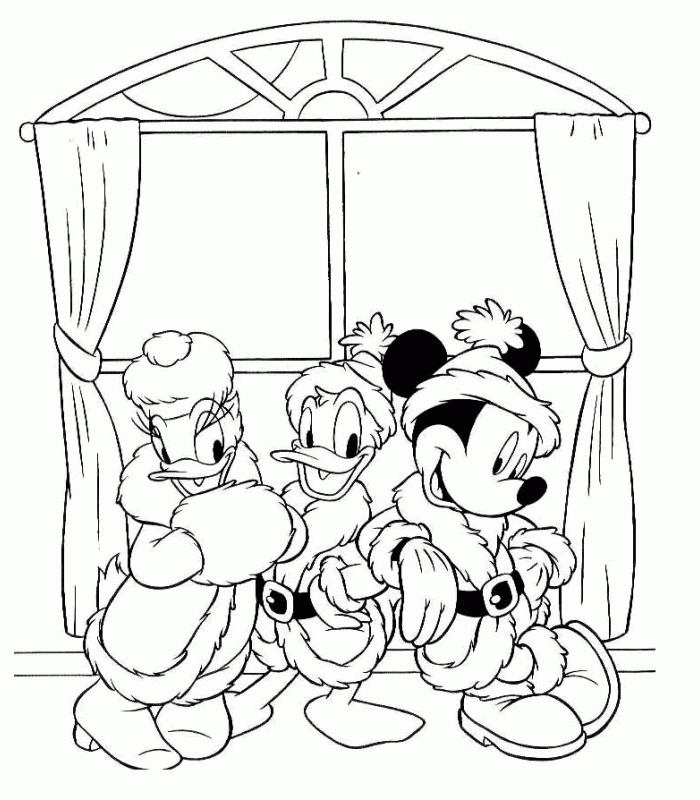 Kolorowanka z Mikiem i Przyjaciółmi - Świąteczna Kreatywność kolorowanka do druku